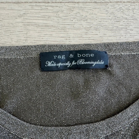 Rag & Bone metallic crew neck - Picture 4 of 8